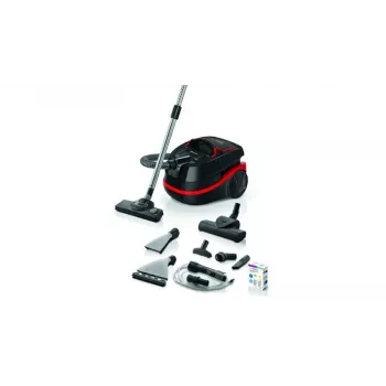 Bodenstaubsauger Bosch Serie 4 BWD421POW — Trocken- und Nasssaugen, 2100 W, HEPA, 12 m Aktionsradius, Teleskoprohr