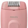 Epilierer Philips BRE227/00 kabelgebunden pink — Massagefunktion, netzbetrieben, mit Reinigungsbürste