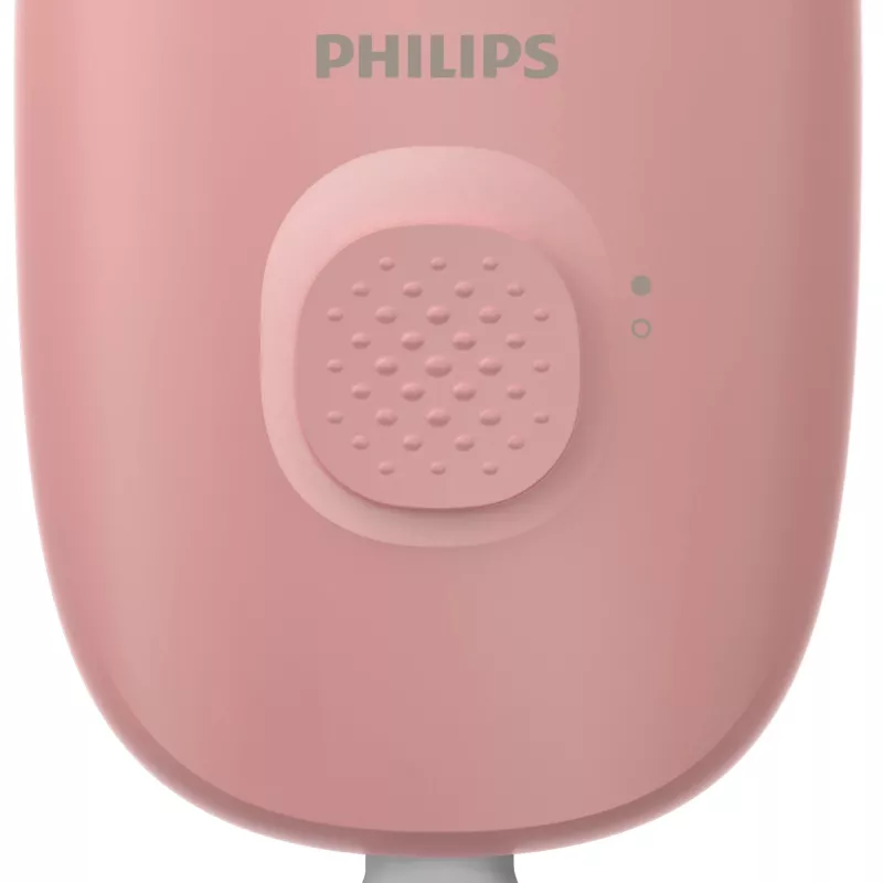 Epilierer Philips BRE227/00 kabelgebunden pink — Massagefunktion, netzbetrieben, mit Reinigungsbürste