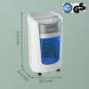 Leitz IQ OptiMax Home Office 225 Mikroschnitt-Aktenvernichter Sicherheitsstufe P5 15 L – Weiß