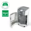 Leitz IQ OptiMax Small Office 350 Micro Cut Papierschredder Sicherheitsstufe P5 22 L – Weiß