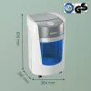 Leitz IQ OptiMax Small Office 350 Micro Cut Papierschredder Sicherheitsstufe P5 22 L – Weiß