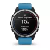 Smartwatch GARMIN quatix 7 Blau – 47 mm CFRP-Gehäuse, 1,3 Zoll MIP-Touchscreen, 10 ATM, Bluetooth/Wi‑Fi/NFC