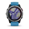 Smartwatch GARMIN quatix 7 Blau – 47 mm CFRP-Gehäuse, 1,3 Zoll MIP-Touchscreen, 10 ATM, Bluetooth/Wi‑Fi/NFC