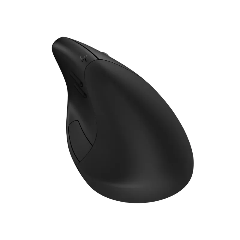 HP 925 Ergonomic Vertical Maus, Rechtshänder, Vertikales Design, RF Wireless + Bluetooth, 4000 DPI, Schwarz