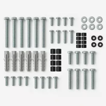 Wand-TV-Halterung MONTIS DENALI MT162 für 37-Zoll–105-Zoll-Bildschirme, Stahl, 75 kg Tragfähigkeit, VESA 200x100–800x600, neigbar/schwenkbar/drehbar, 7,3–60,9 cm