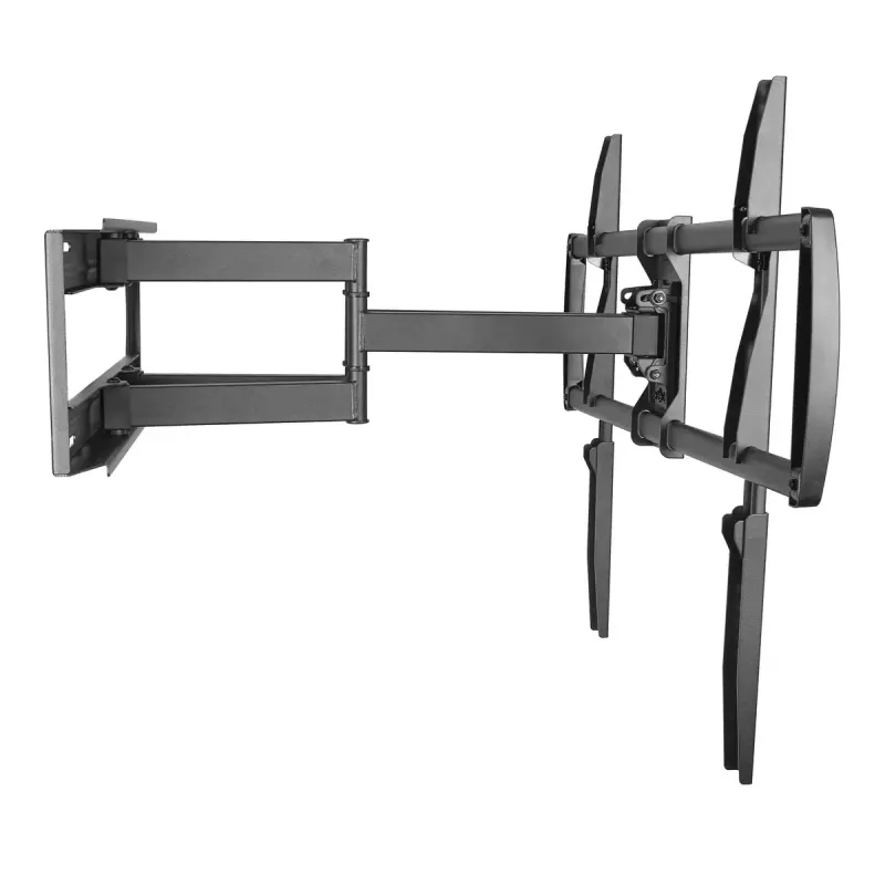 Wand-TV-Halterung MONTIS DENALI MT162 für 37-Zoll–105-Zoll-Bildschirme, Stahl, 75 kg Tragfähigkeit, VESA 200x100–800x600, neigbar/schwenkbar/drehbar, 7,3–60,9 cm