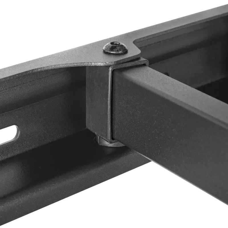 Wand-TV-Halterung MONTIS DENALI MT162 für 37-Zoll–105-Zoll-Bildschirme, Stahl, 75 kg Tragfähigkeit, VESA 200x100–800x600, neigbar/schwenkbar/drehbar, 7,3–60,9 cm
