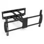 Wand-TV-Halterung MONTIS DENALI MT162 für 37-Zoll–105-Zoll-Bildschirme, Stahl, 75 kg Tragfähigkeit, VESA 200x100–800x600, neigbar/schwenkbar/drehbar, 7,3–60,9 cm