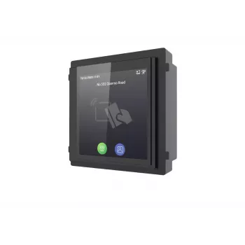 Display Hikvision DS-KD-TDM 100 mm x 100 mm 12 V 4 W Schwarz