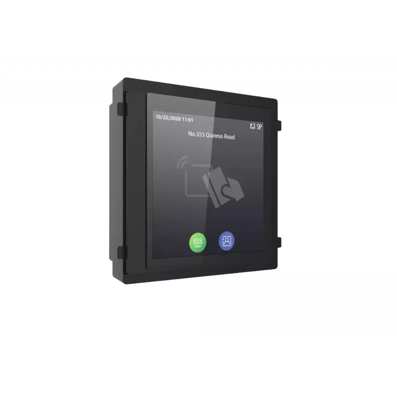 Display Hikvision DS-KD-TDM 100 mm x 100 mm 12 V 4 W Schwarz