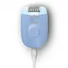 Epilierer Philips BRE247/00 Series 4000 — 2 Leistungsstufen, Rasierer, Massage, blau
