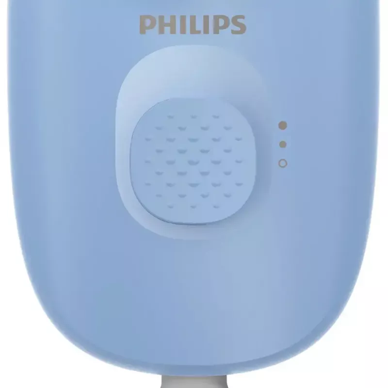 Epilierer Philips BRE247/00 Series 4000 — 2 Leistungsstufen, Rasierer, Massage, blau