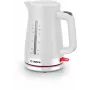 Elektrischer Wasserkocher Bosch TWK3M121 — 1,7 L, 2400 W, weiß, Kunststoffgehäuse