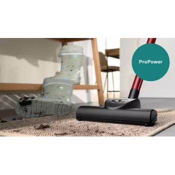 Bodenstaubsauger Bosch Serie 4 BGB41POW1 — 850 W, 4 L Staubbeutel, HEPA13, Teleskoprohr aus Metall