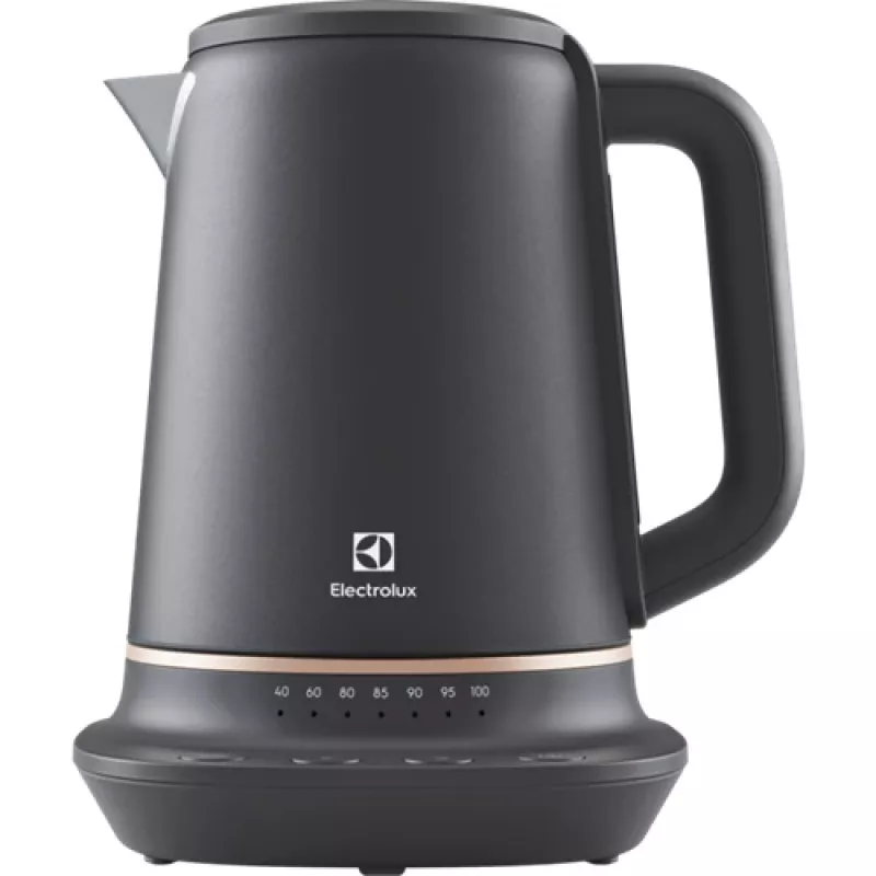 Electrolux E7K16BP Wasserkocher 1,7 l 2400 W Schwarz, Kupfer