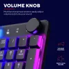 Trust GXT 868 Torix Tastatur Gaming USB + RF Wireless + Bluetooth QWERTY US English Schwarz