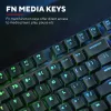 Trust GXT 868 Torix Tastatur Gaming USB + RF Wireless + Bluetooth QWERTY US English Schwarz
