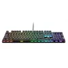 Kabelgebundene mechanische Gaming-Tastatur TRUST GXT 871 Zora – Full-size QWERTY US, RGB, N-Key-Rollover, 104 Tasten, Aluminium, USB-A, 1,8 m