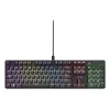Kabelgebundene mechanische Gaming-Tastatur TRUST GXT 871 Zora – Full-size QWERTY US, RGB, N-Key-Rollover, 104 Tasten, Aluminium, USB-A, 1,8 m