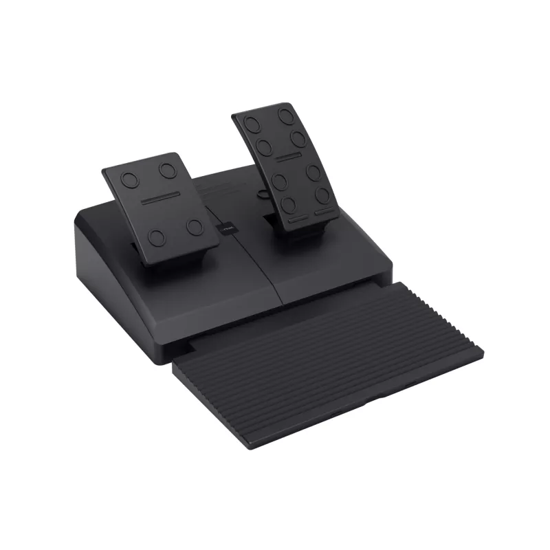 Trust GXT 289 Movi Schwarz USB-Lenkrad + Pedale Nintendo Switch, PlayStation 4, Xbox One S, Xbox One X, Xbox Series S, Xbox Series X