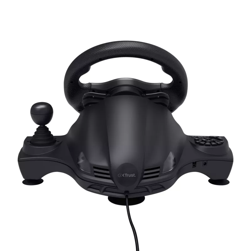 Trust GXT 289 Movi Schwarz USB-Lenkrad + Pedale Nintendo Switch, PlayStation 4, Xbox One S, Xbox One X, Xbox Series S, Xbox Series X
