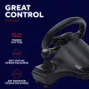Trust GXT 289 Movi Schwarz USB-Lenkrad + Pedale Nintendo Switch, PlayStation 4, Xbox One S, Xbox One X, Xbox Series S, Xbox Series X