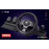 Trust GXT 289 Movi Schwarz USB-Lenkrad + Pedale Nintendo Switch, PlayStation 4, Xbox One S, Xbox One X, Xbox Series S, Xbox Series X