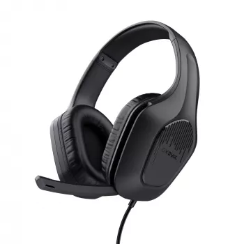 Trust GXT 415 Zirox Headset Kabelgebunden Head-band Gaming Schwarz