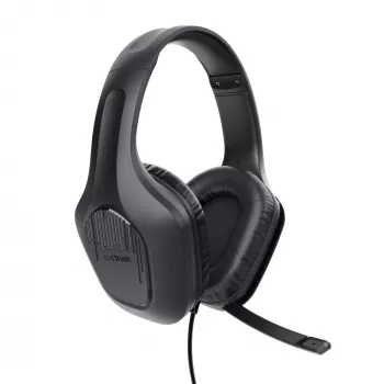 Trust GXT 415 Zirox Headset Kabelgebunden Head-band Gaming Schwarz