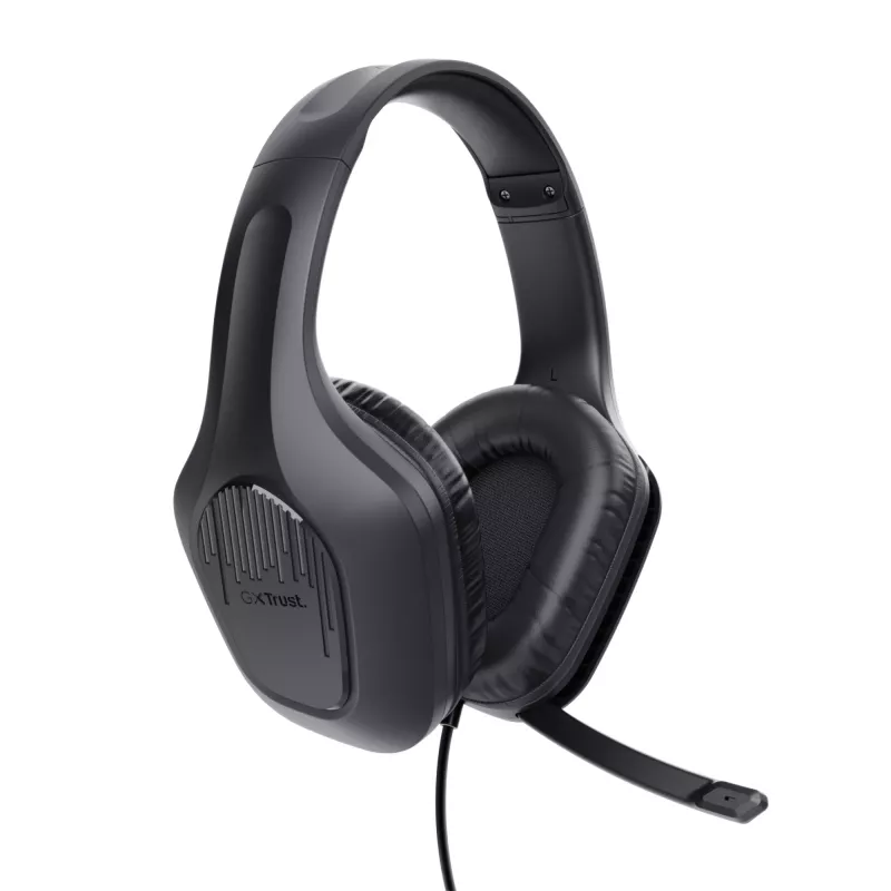 Trust GXT 415 Zirox Headset Kabelgebunden Head-band Gaming Schwarz