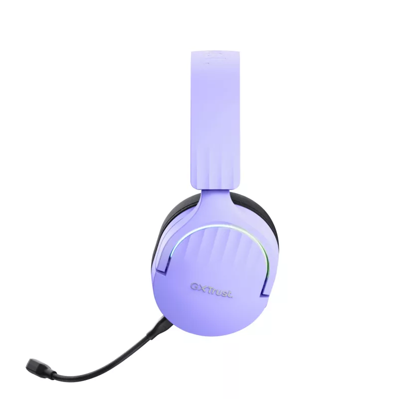 Trust GXT 491P FAYZO Headset Kabelgebunden & Kabellos Kopfband Gaming USB Type-A Bluetooth Schwarz, Lila