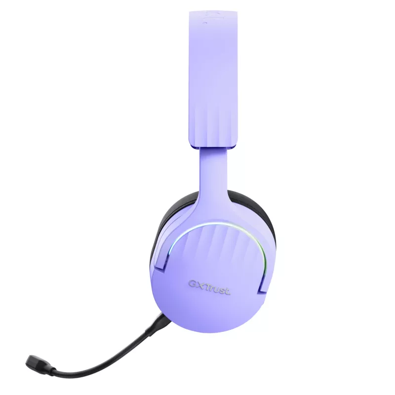 Trust GXT 491P FAYZO Headset Kabelgebunden & Kabellos Kopfband Gaming USB Type-A Bluetooth Schwarz, Lila