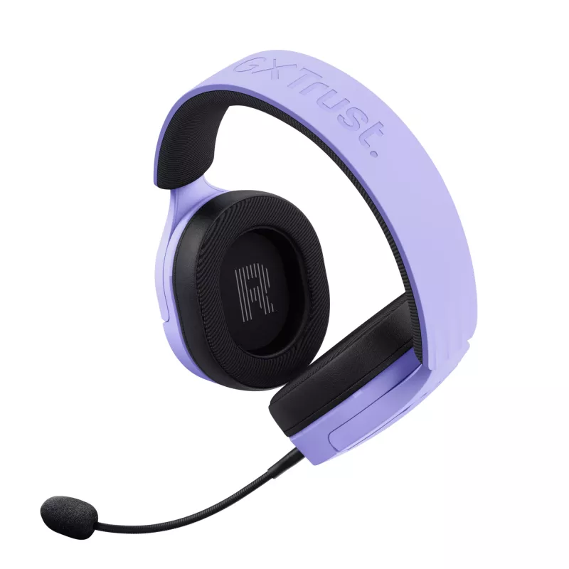 Trust GXT 491P FAYZO Headset Kabelgebunden & Kabellos Kopfband Gaming USB Type-A Bluetooth Schwarz, Lila