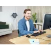 Trust Primo Tastatur, Maus enthalten, Universal, USB, QWERTY, US-Englisch, Schwarz