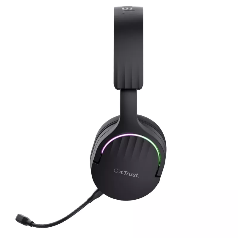Trust GXT 491 Fayzo Headset Kabelgebunden & Kabellos Head-band Gaming USB Typ-C Bluetooth Schwarz