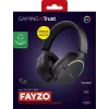 Trust GXT 491 Fayzo Headset Kabelgebunden & Kabellos Head-band Gaming USB Typ-C Bluetooth Schwarz