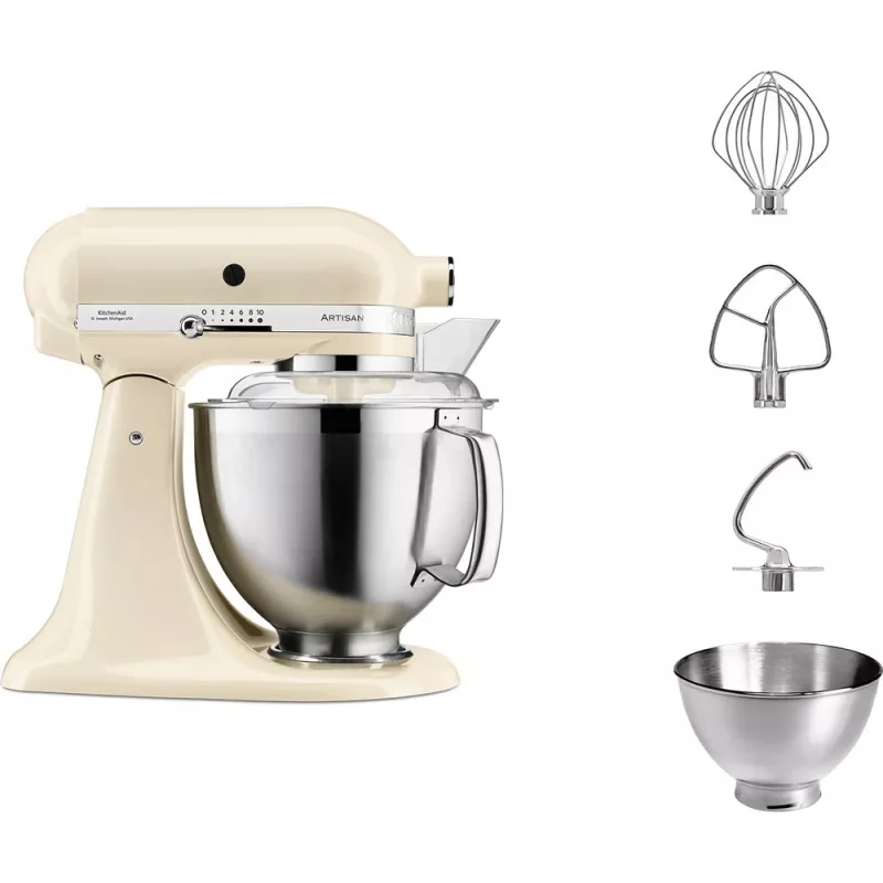 KitchenAid Artisan 5KSM185PS Küchenmaschine 300 W 4,8 l Cream