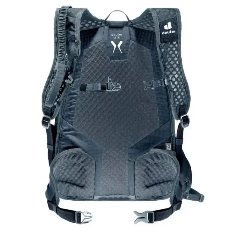 Rucksack DEUTER Updays 24 SL – 24 L Kapazität, Damenpassform, Schwarz Fallschirmspringen