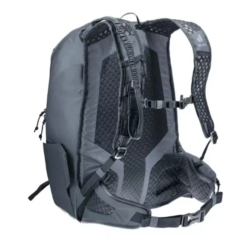 Rucksack DEUTER Updays 24 SL – 24 L Kapazität, Damenpassform, Schwarz Fallschirmspringen