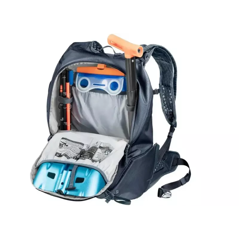 Rucksack DEUTER Updays 24 SL – 24 L Kapazität, Damenpassform, Schwarz Fallschirmspringen