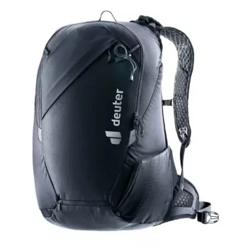 Rucksack DEUTER Updays 24 SL – 24 L Kapazität, Damenpassform, Schwarz Fallschirmspringen