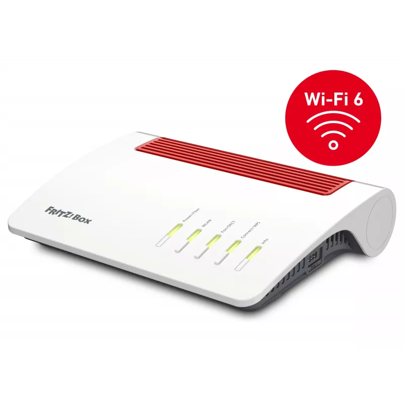 Box 5590 Fiber WLAN-Router Gigabit Ethernet Dualband (2,4 GHz / 5 GHz) Weiß