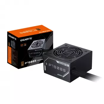 GIGABYTE P750BS Netzteil – PCI-E 6+2 Pin x 4, 80 PLUS Bronze, 120-mm-Lüfter, ATX-kompatibel, EU-Stecker
