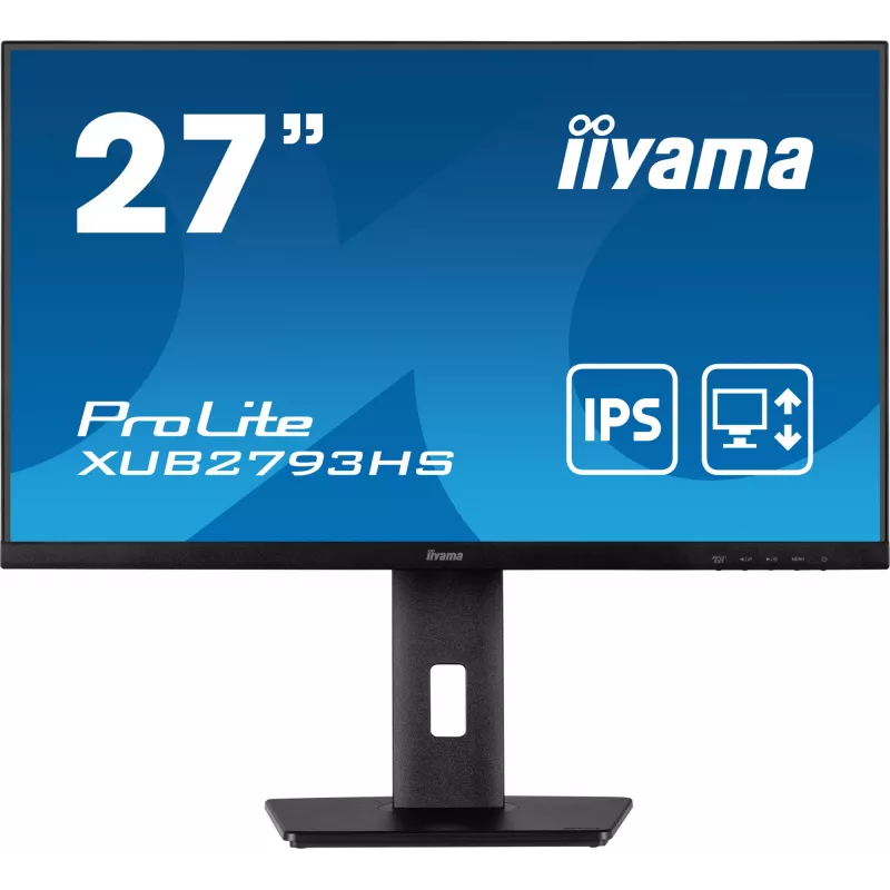 iiyama ProLite XUB2793HS-B7 Computer Monitor 68,6 cm (27 Zoll) 1920 x 1080 Pixel Full HD LED Schwarz