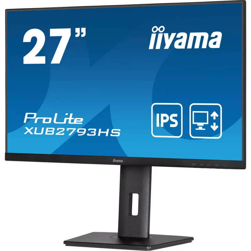 iiyama ProLite XUB2793HS-B7 Computer Monitor 68,6 cm (27 Zoll) 1920 x 1080 Pixel Full HD LED Schwarz