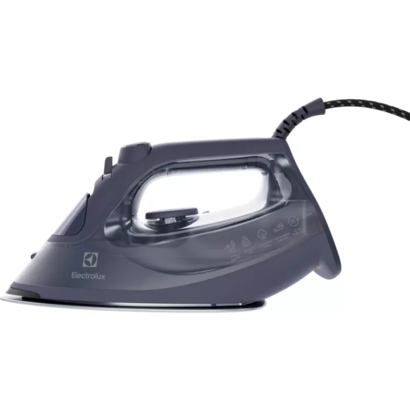 Dampf- & Trockenbügeleisen Electrolux E6SI1-4MN 2500 W, Glissium-Bügelsohle, 0,33 l Wassertank, Dampfstoß 200 g/min