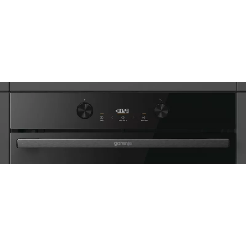 Einbau-Elektrobackofen Gorenje G400 BPS6737E04DBG, 77 L, 3500 W, Touch-Steuerung, Pyrolyse, Schwarz