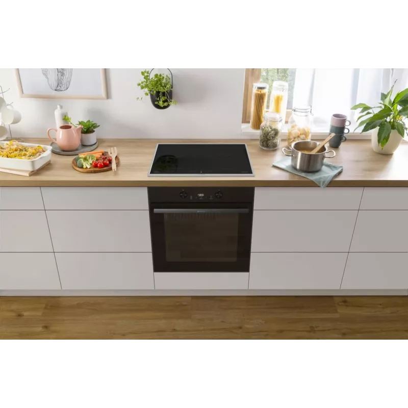 Einbau-Elektrobackofen Gorenje G400 BPS6737E04DBG, 77 L, 3500 W, Touch-Steuerung, Pyrolyse, Schwarz