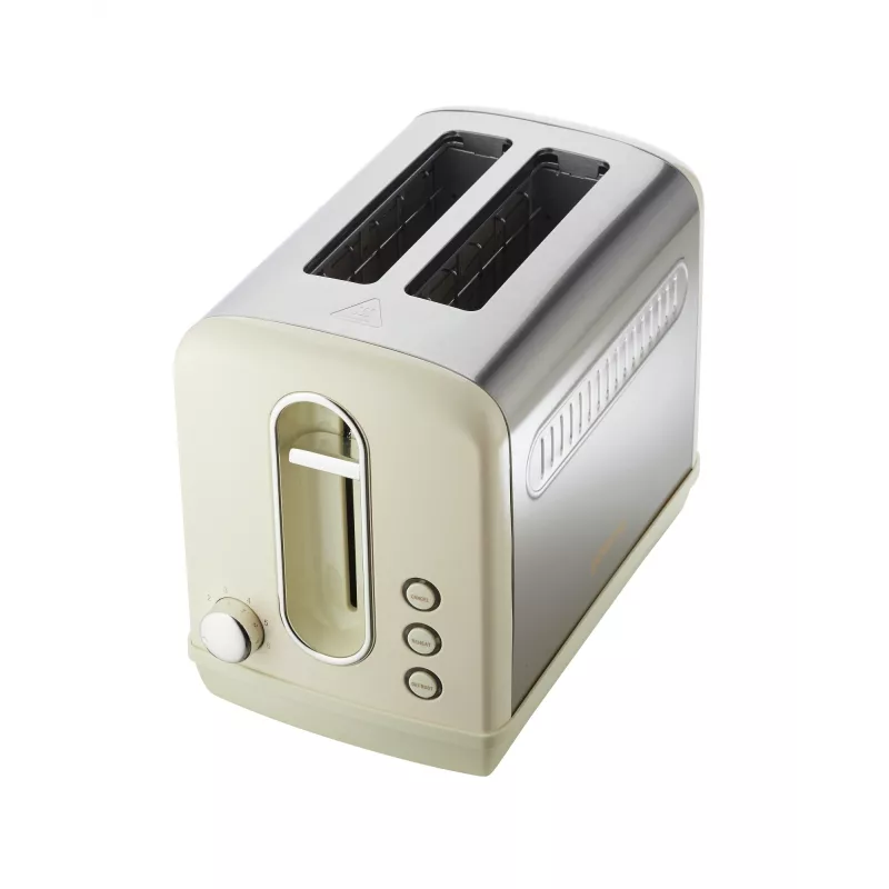 Toaster Gorenje T1100CLI 2-Scheiben 1100 W Champagner, 6 Bräunungsstufen, Auftau- & Aufwärmfunktion